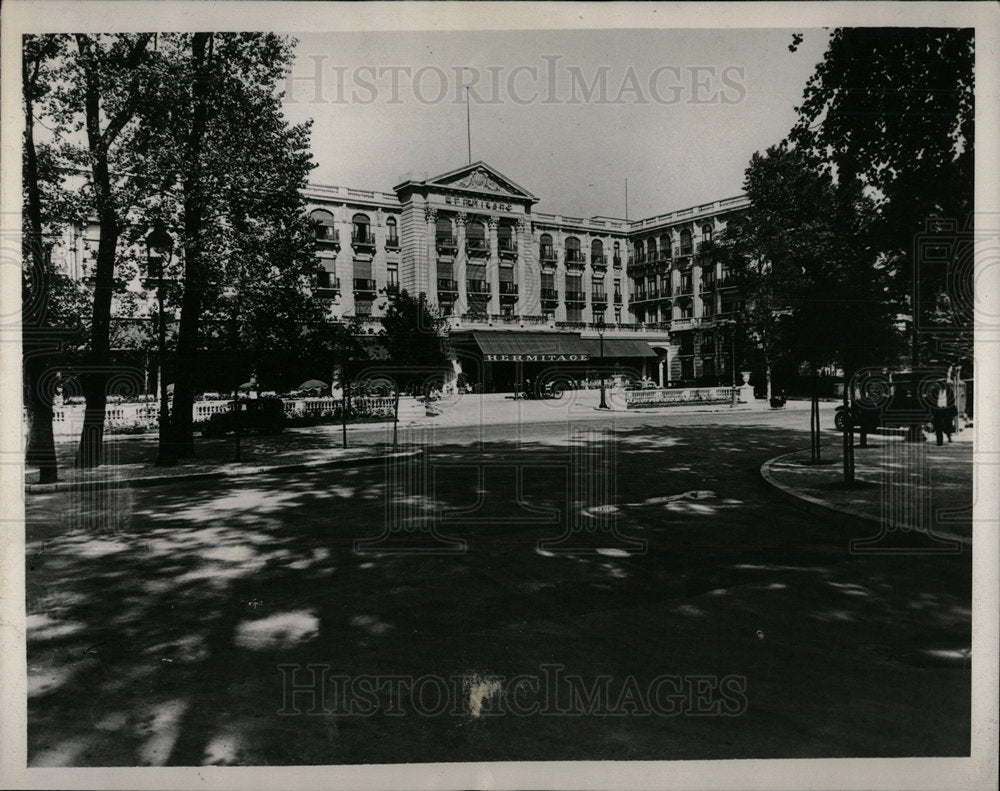 1940 Press Photo Resort Town France Le Touquet - Historic Images