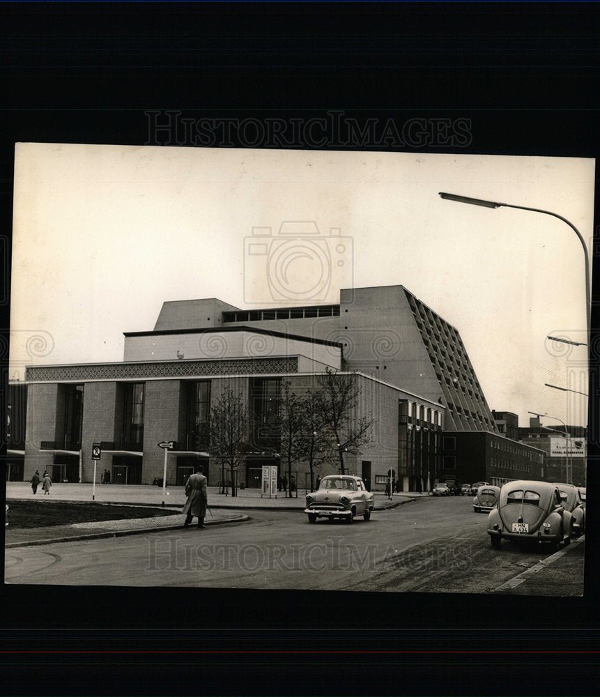 None Germany Cities Cologue Opera House Federal Parliam - Historic Images