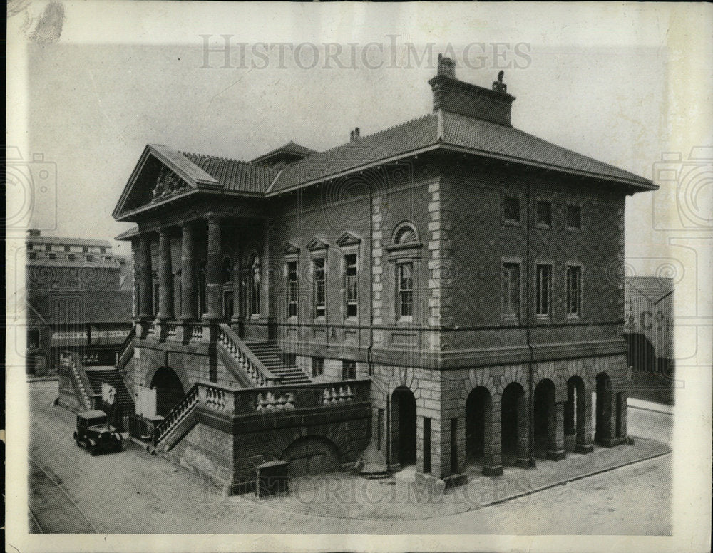 1936 Press Photo Customs House at Ipswich - Historic Images