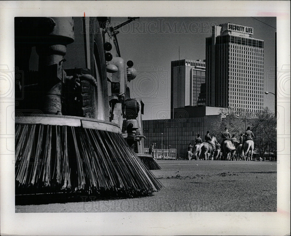 1976 Press Photo Ceremonies Parades Denver Colorado - Historic Images