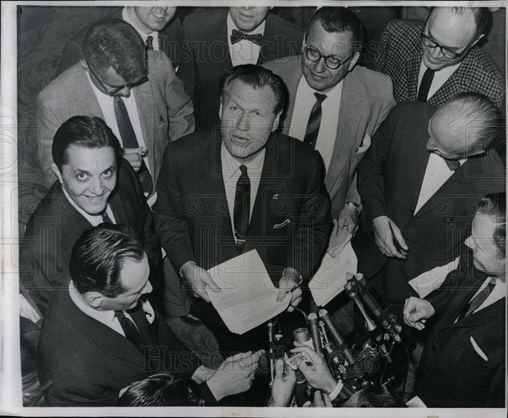 1960 Press Photo New York Governor Nelson Rockefeller - Historic Images