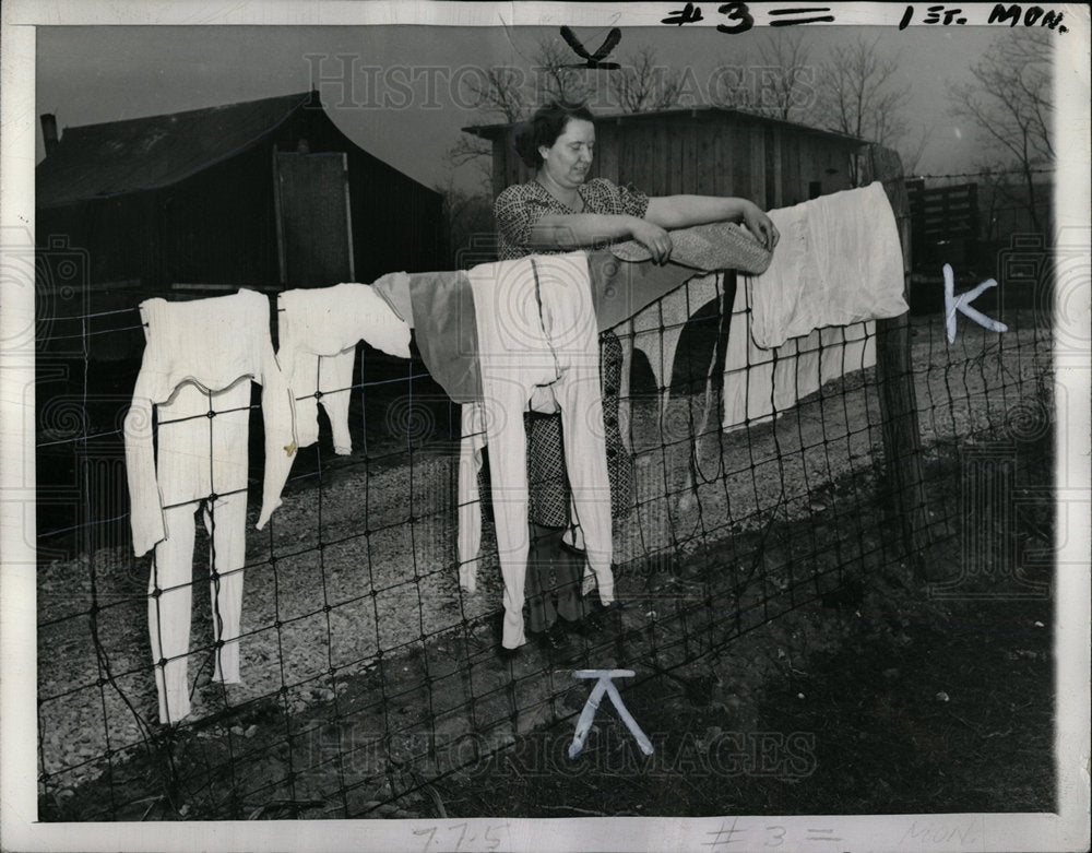 1941 Press Photo Arthur Dean Defense Construction Jobs - Historic Images