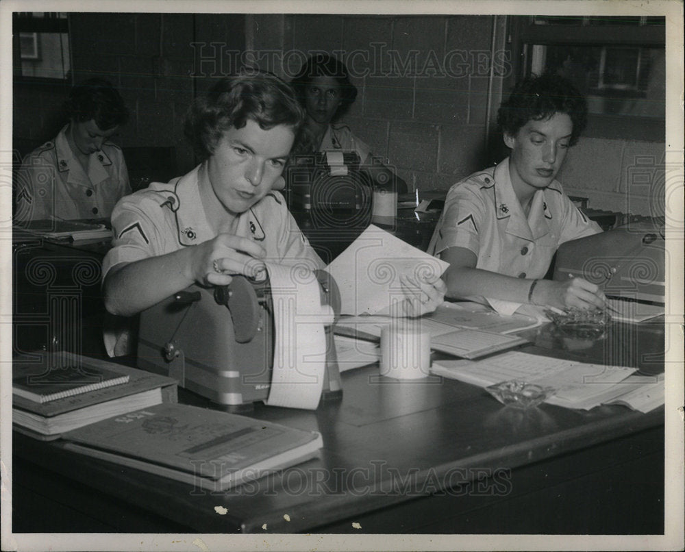 1955 Denver Woman Marine Reserve Platoon - Historic Images