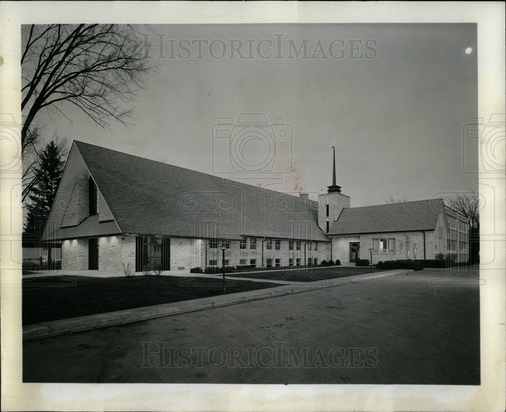 1966 Press Photo New Faith Lutheran Church Arlington - Historic Images