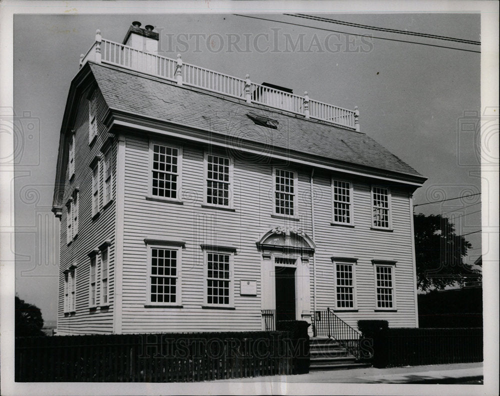 1953 Newport, RI's Historic Hunter House - Historic Images