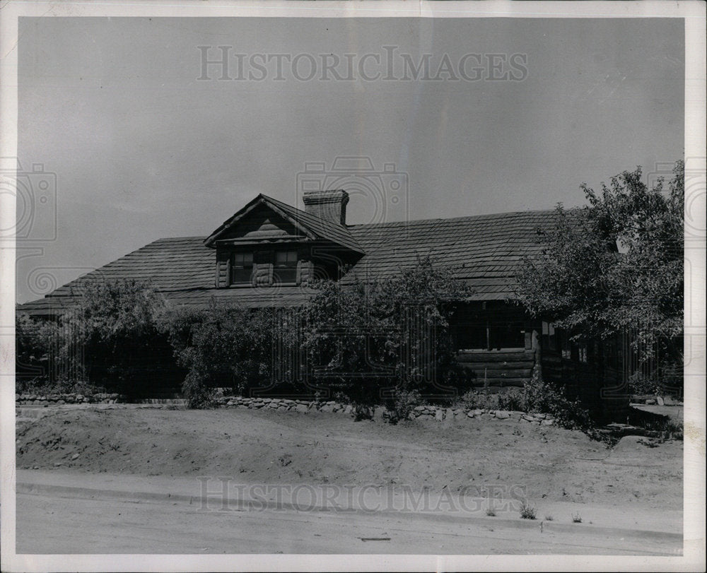 1954 Fort Misery Oldest Building Prescott - Historic Images