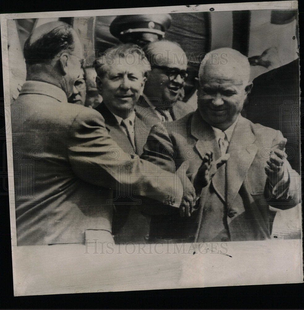 1957 Soviet Party Boss Nikita Khrushchev - Historic Images