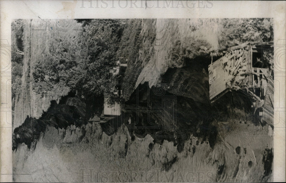 1965 Press Photo Plum Creek Colorado Disaster - Historic Images