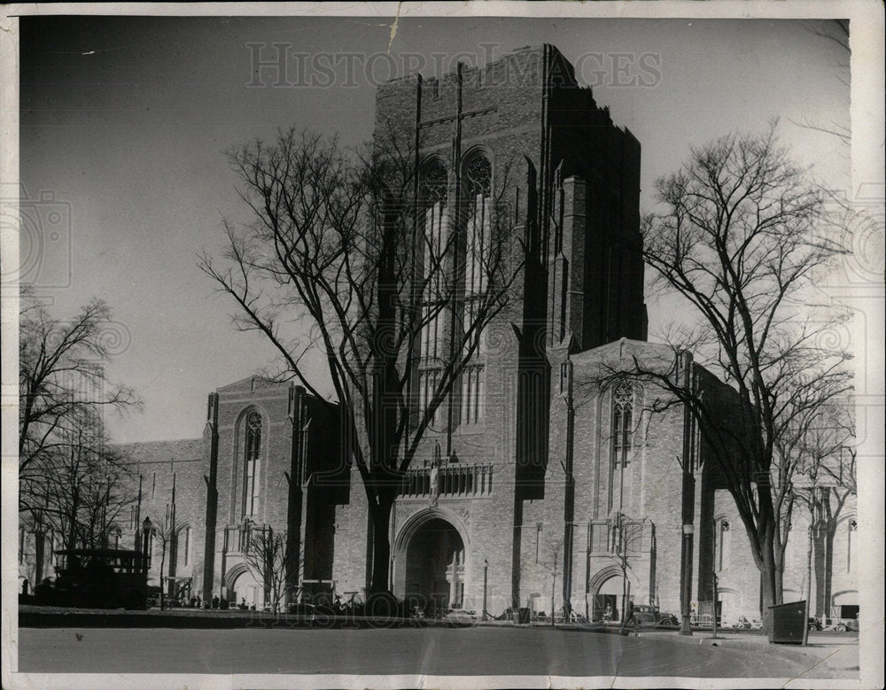 1931 Press Photo Yale University New Gymnasium - Historic Images