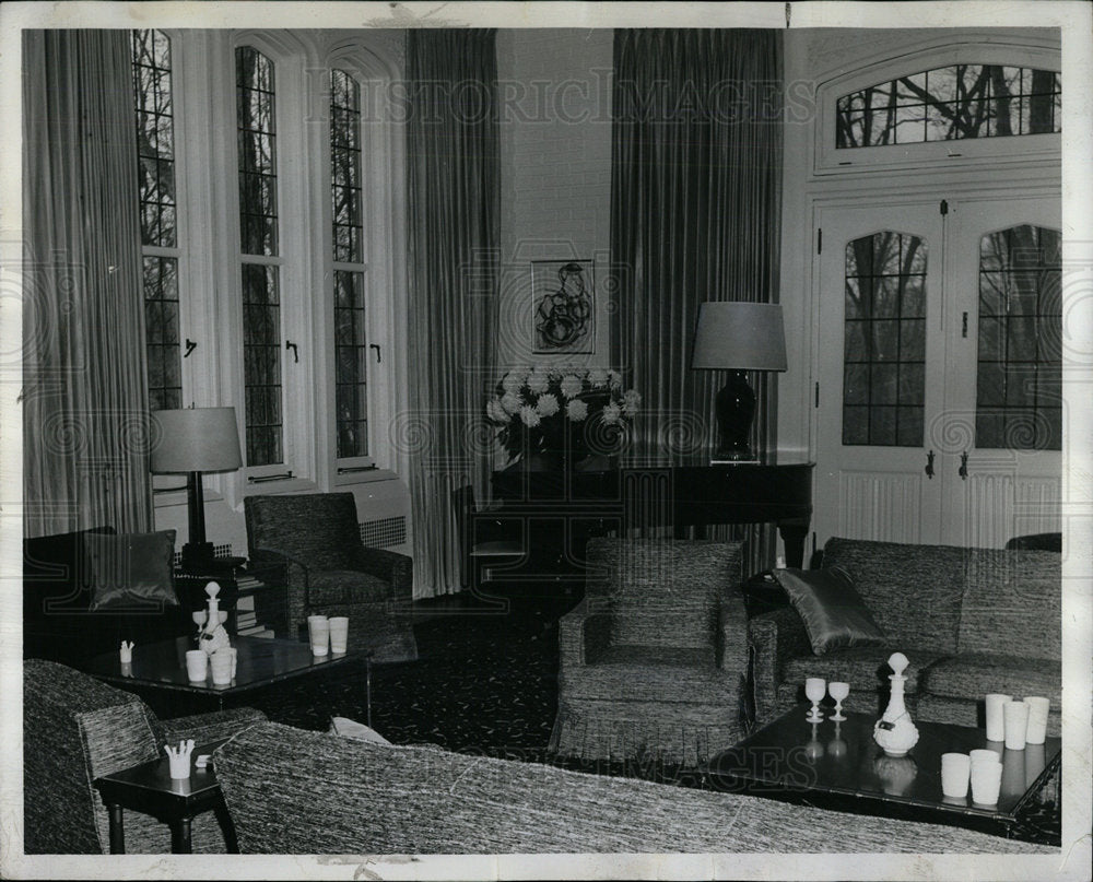 1962 Press Photo Embassy French in Washington - Historic Images