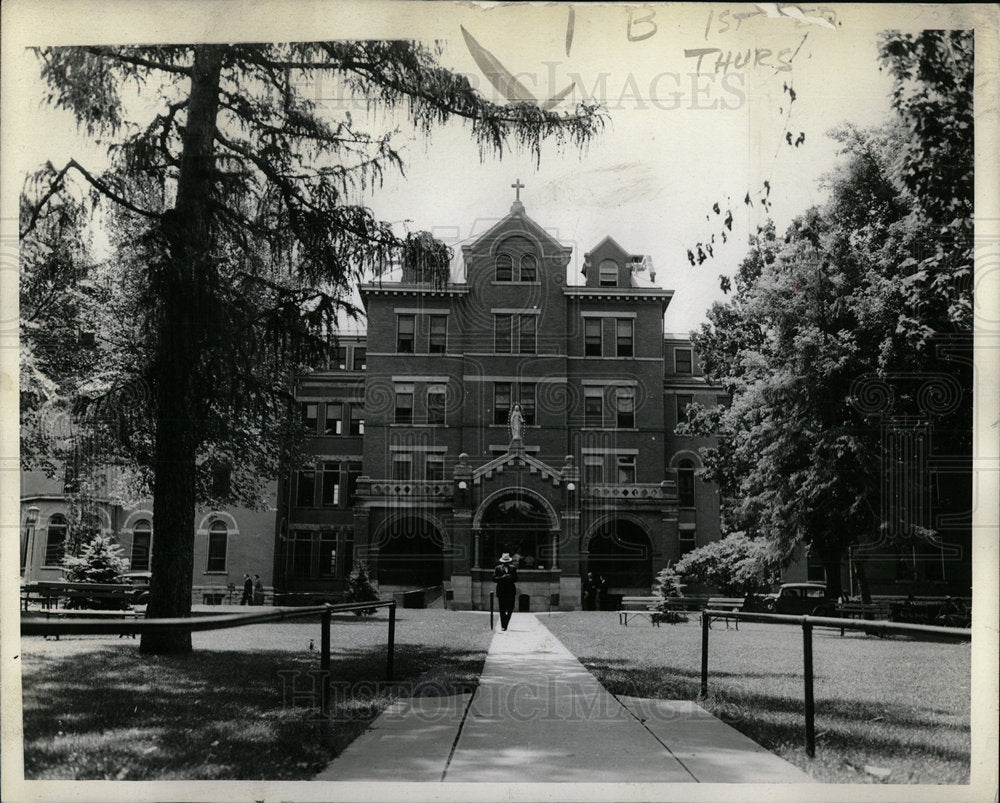 1937 Press Photo St. Mary&#39;s Hospital in Rochester, Minn - Historic Images