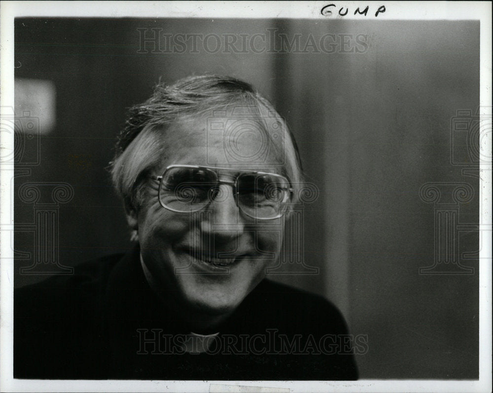 1982 Press Photo Detroit Bishop Thomas Gumbleton - Historic Images