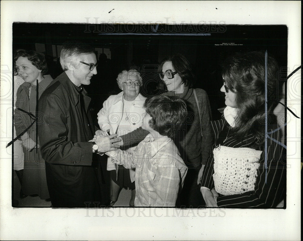 1979 Press Photo Bishop Gumbleton Mother Helen - Historic Images