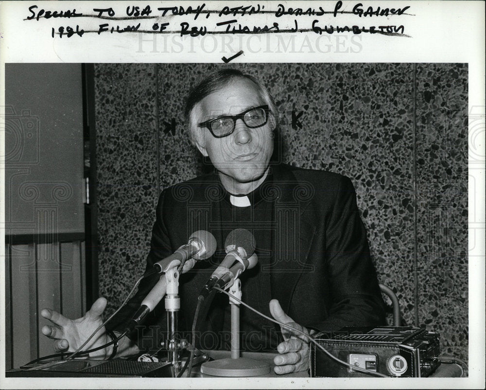 1979 Press Photo Bishop Thomas Gumbleton - Historic Images