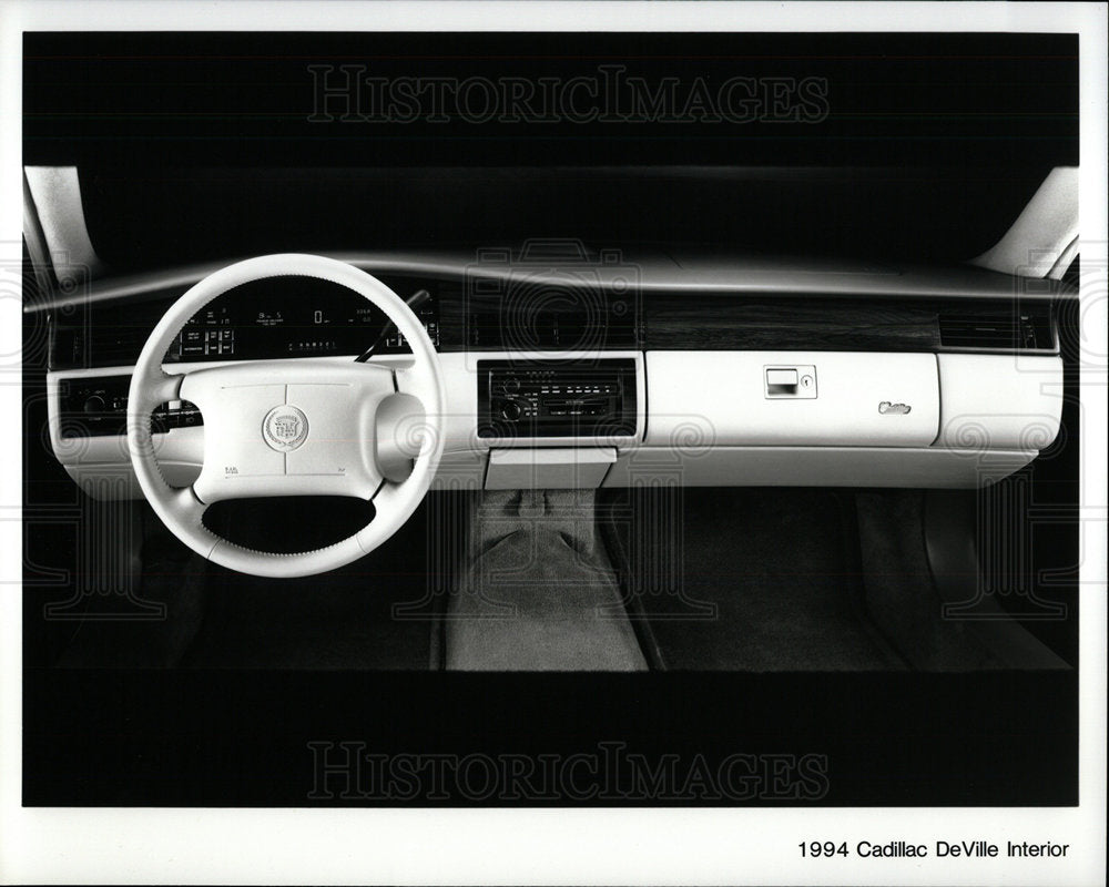 1994 Press Photo Auto Equipment Steering Cadillac DeVil - Historic Images