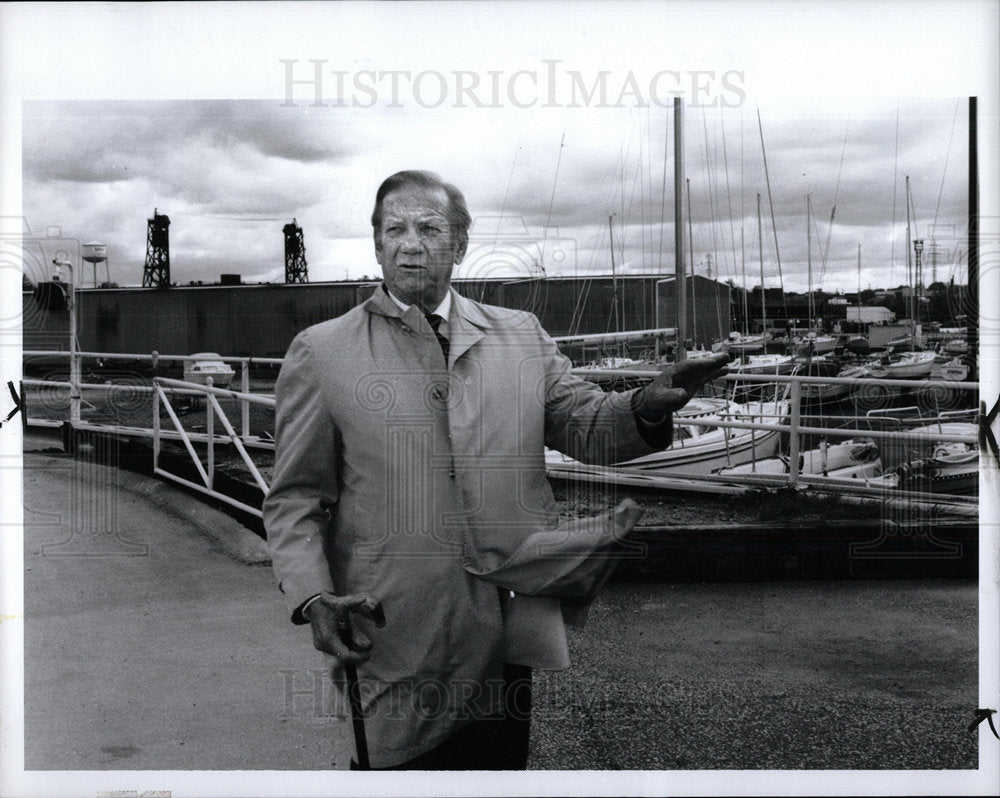 1990 Press Photo Mayor Alex Olejko - Historic Images