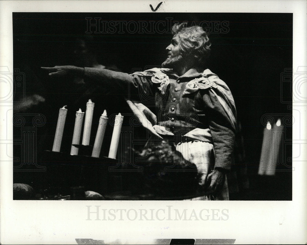 1983 Press Photo Opera&#39;s Macbeth - Historic Images
