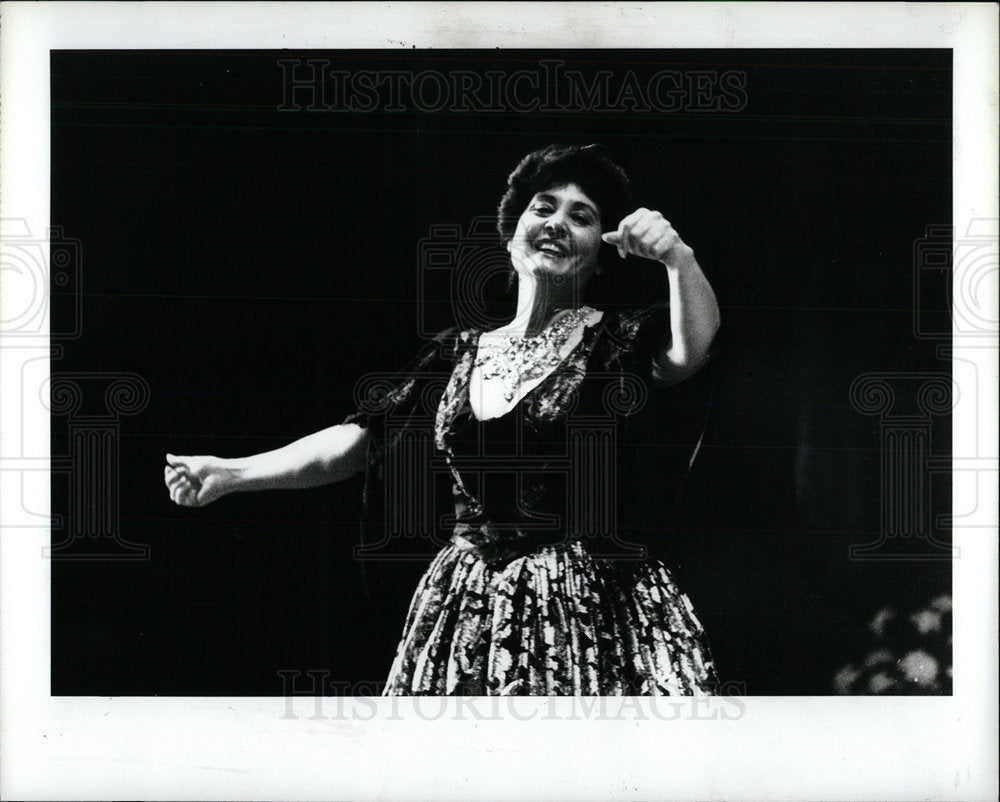 1983 Press Photo Opera Singer Benita Valente - Historic Images