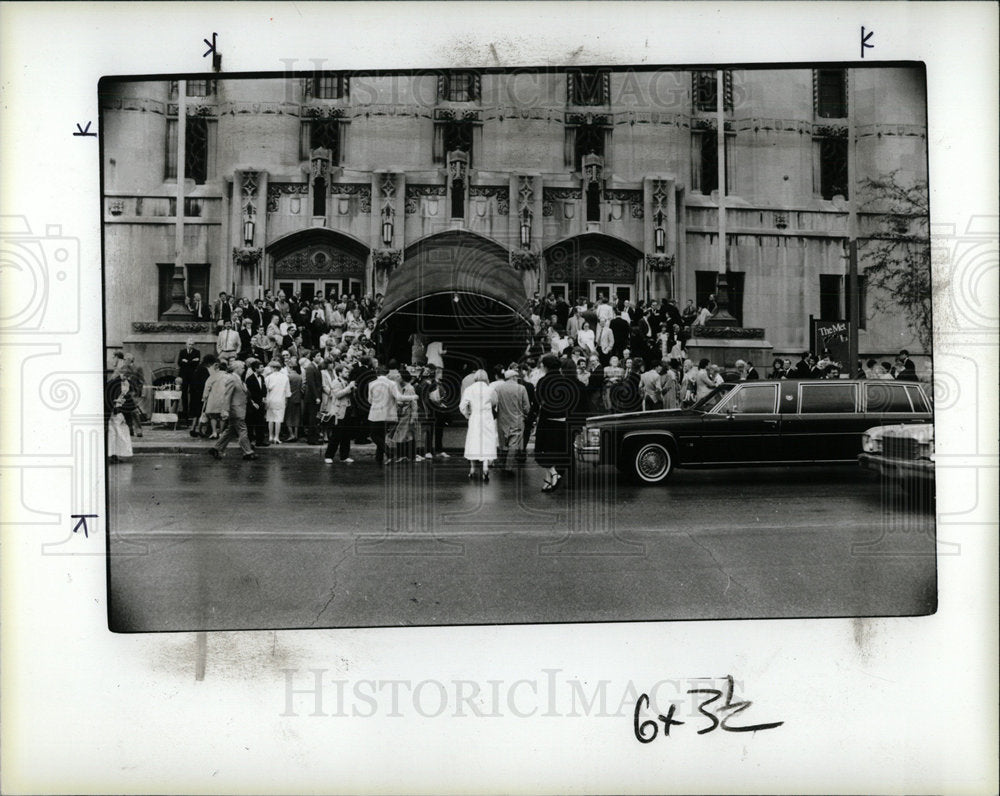 1985 Press Photo Detroit Metropolitan Opera Opening - Historic Images
