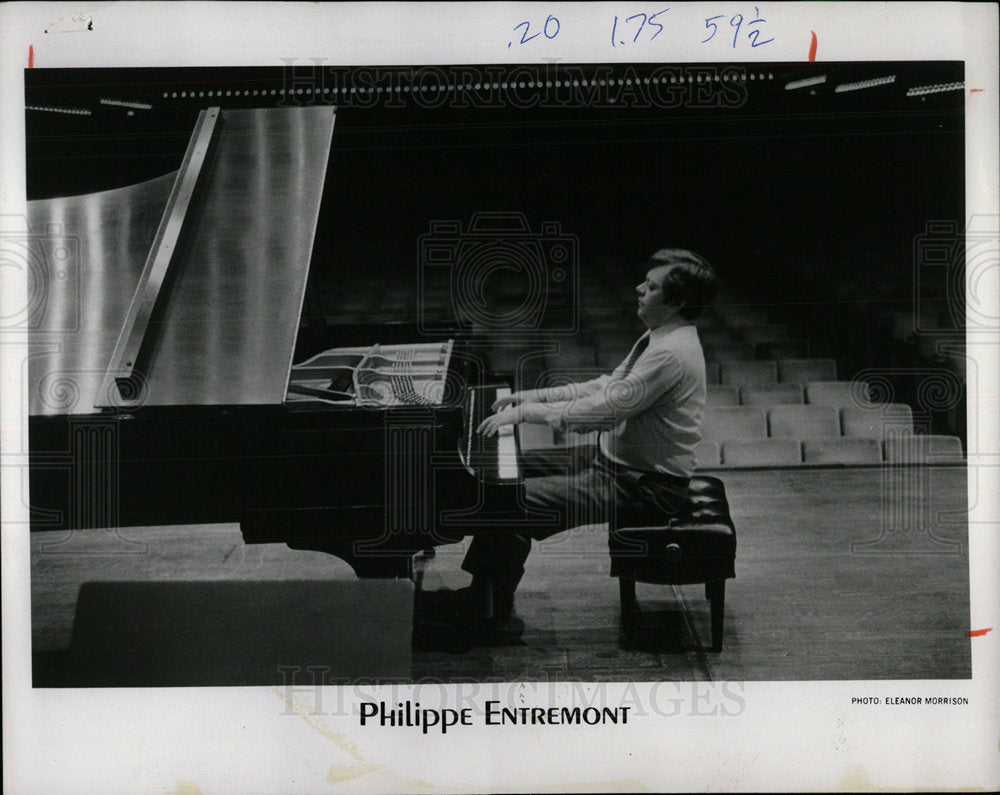 1985 Press Photo Phillippe Entremont  - Historic Images