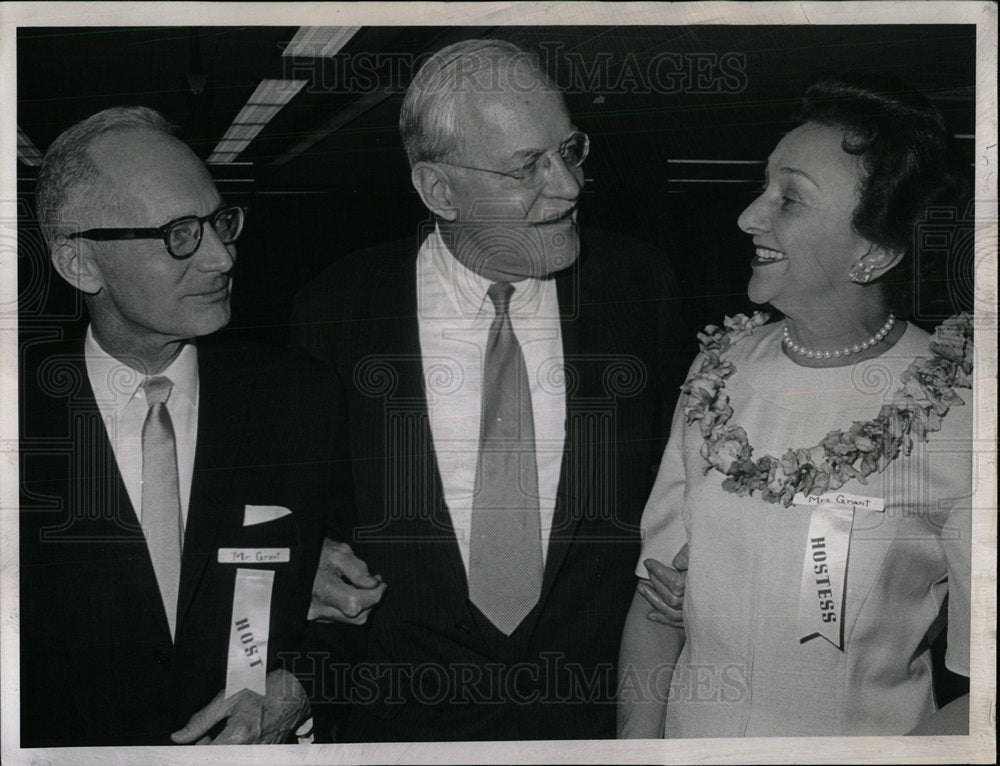 1964 Press Photo Allen Dulles/Diplomat/Lawyer/CIA - Historic Images