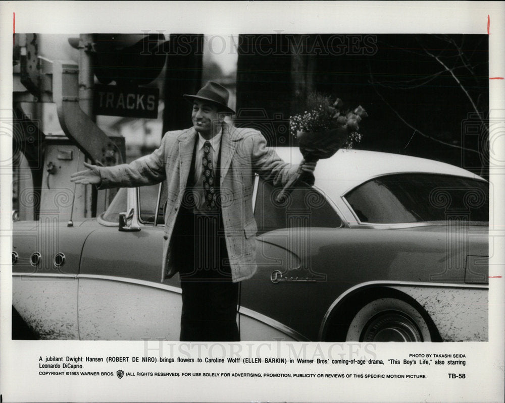 1993 Press Photo Actor Robert De Niro - Historic Images