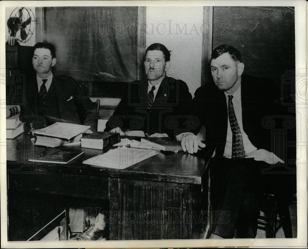 1937 Press Photo  Henry Denhardt  Armstrong Hotel Shot - Historic Images