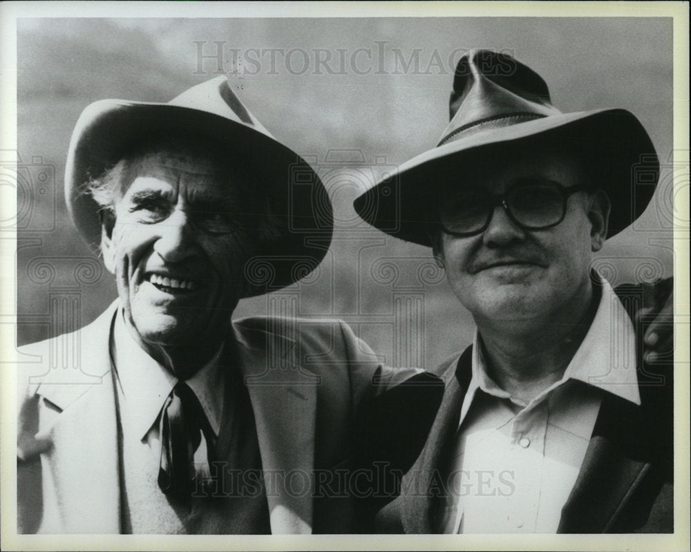 1984 Press Photo Film Historian Everson - Historic Images