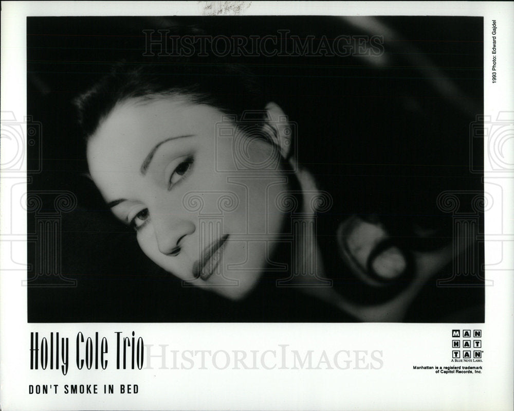 1993 Press Photo Holly Cole Trio jazz singer music rock - Historic Images