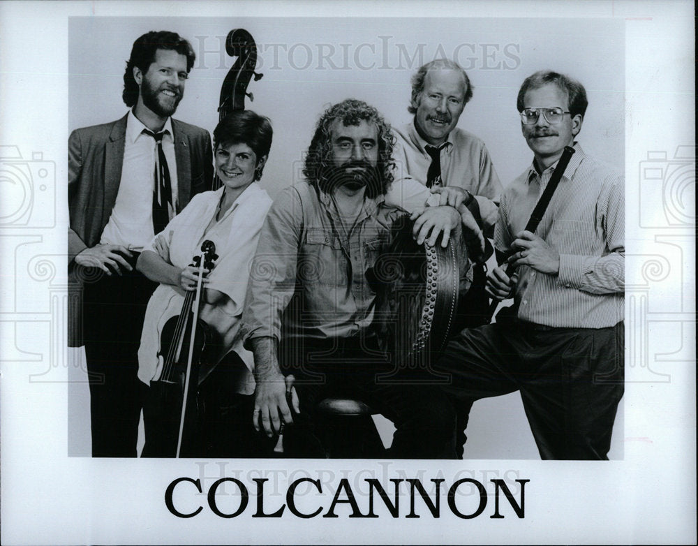 1990 Press Photo Colcannon band Music Rock American - Historic Images