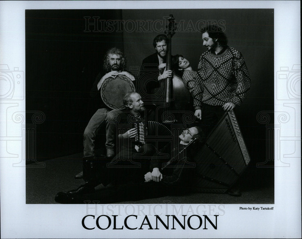 1992 Press Photo Musicians Colcannon - Historic Images