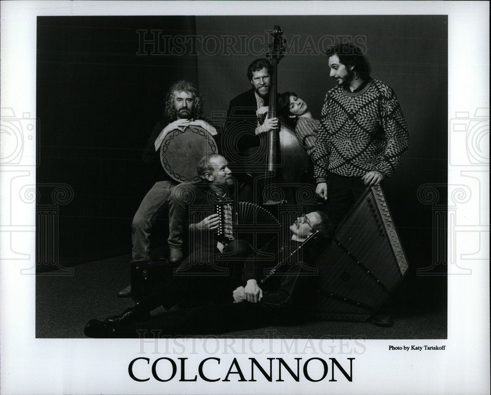 1993 Press Photo Colcannon Irish American Band  - Historic Images