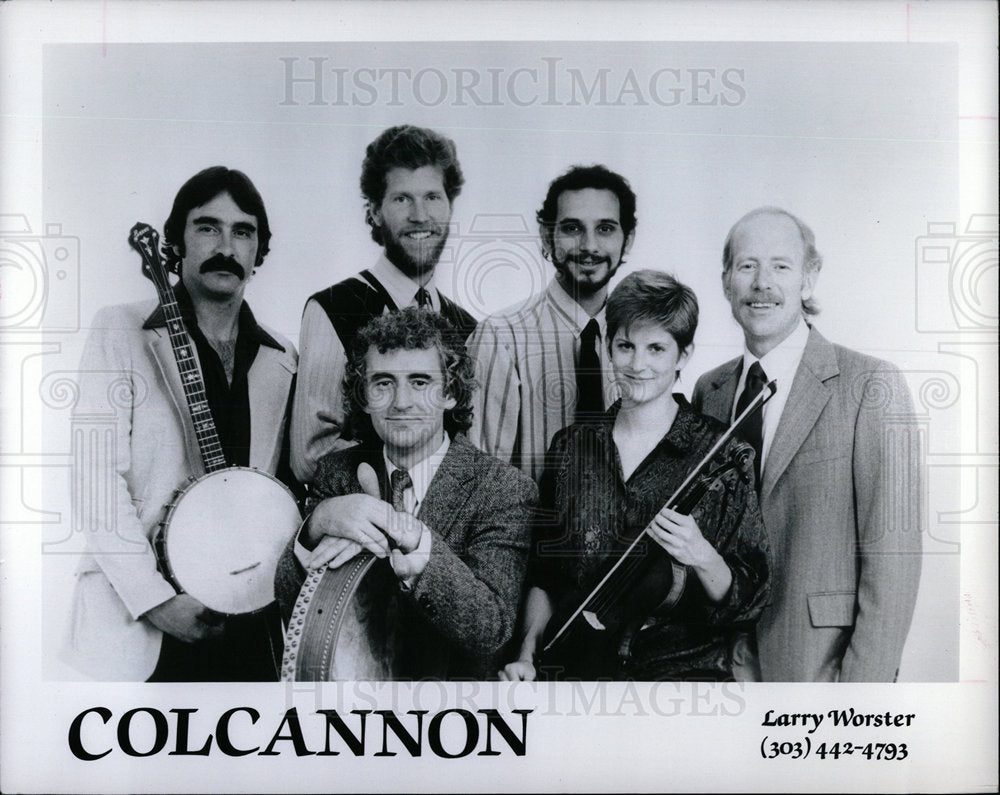 1988 Press Photo Australian Music Band Colcannon  - Historic Images