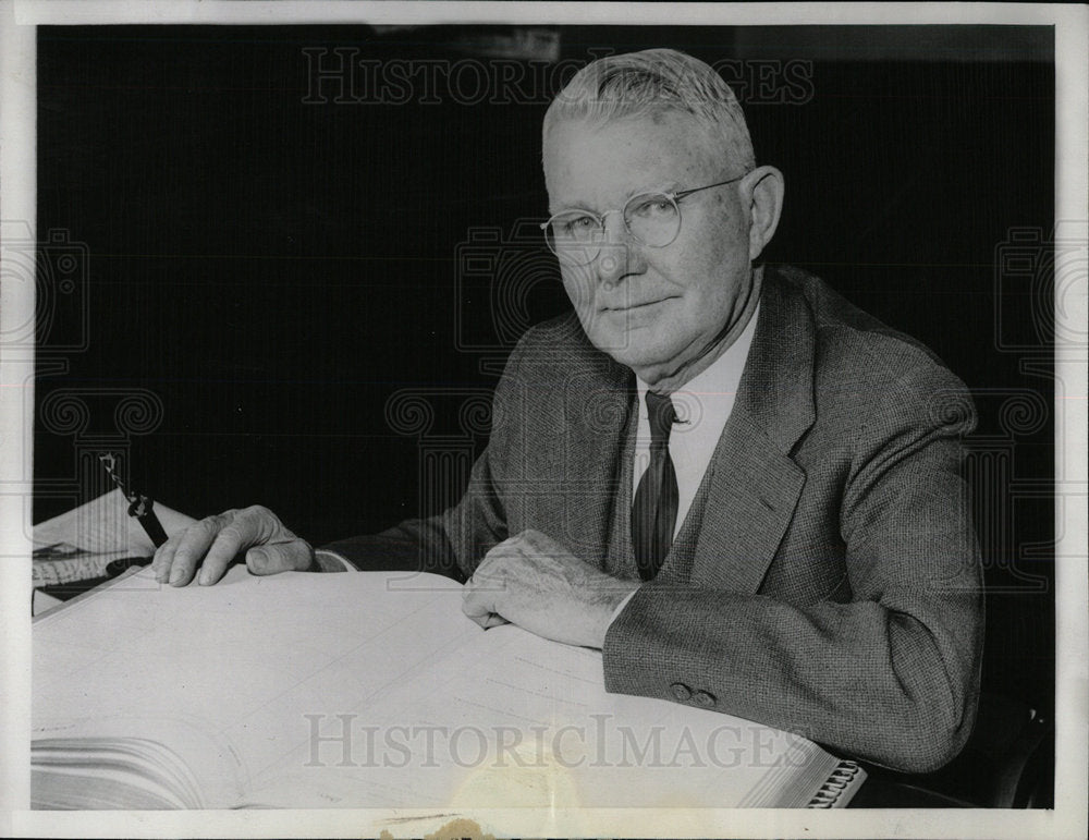 1936 Press Photo Orig Gen Henry Earnhard Judge Morgan  - Historic Images