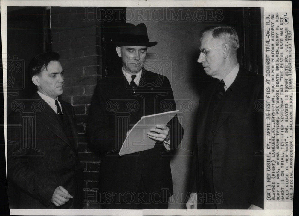 1937 Press Photo Vernr Garr Taylor Denhardt Henry  - Historic Images