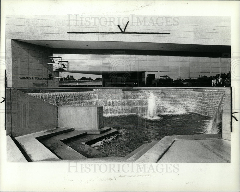 1981 Press Photo Gerald Ford Museum Grand Rapids - Historic Images