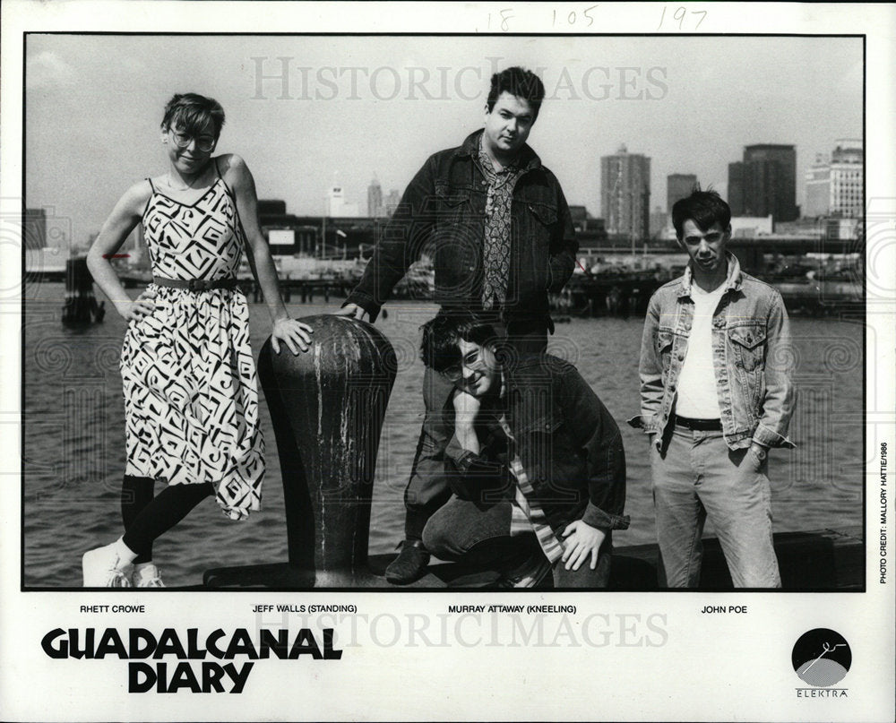 1986 Press Photo Guadalcanal Diary - Historic Images