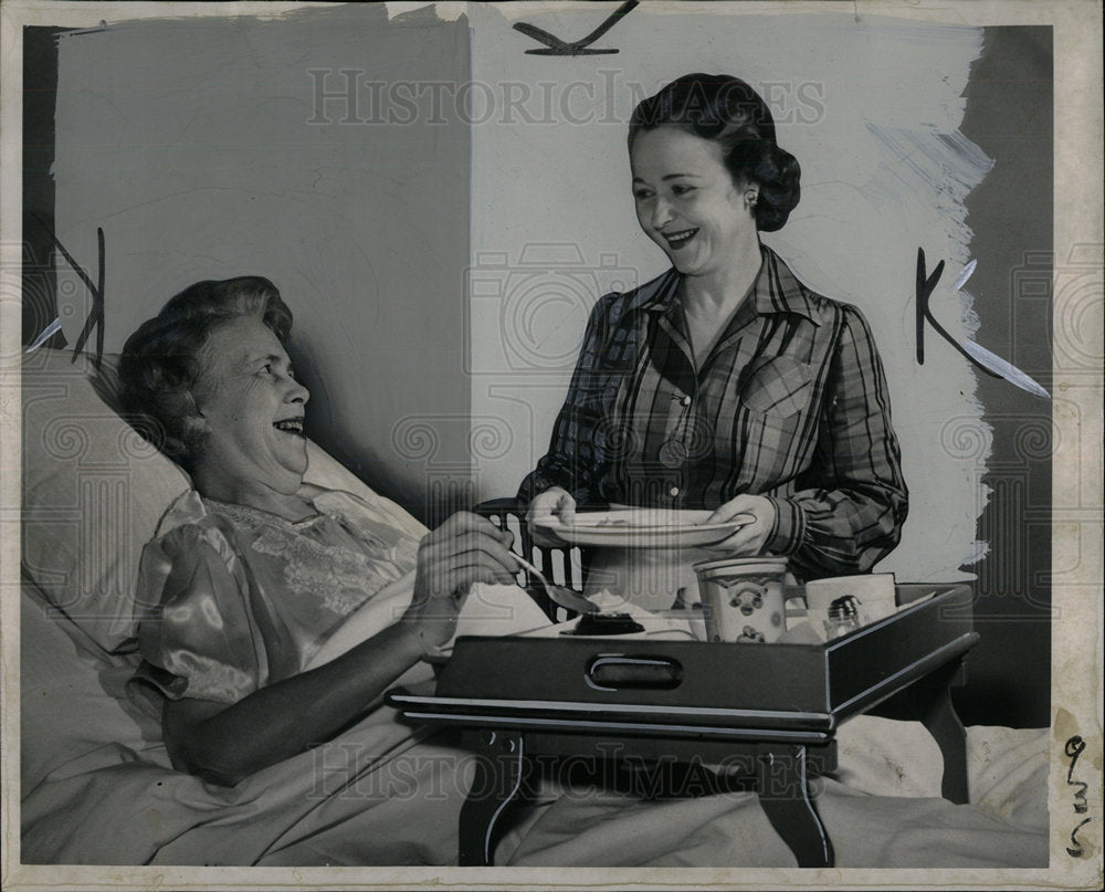 1948 Strikes Harper Hospital Detroit - Historic Images