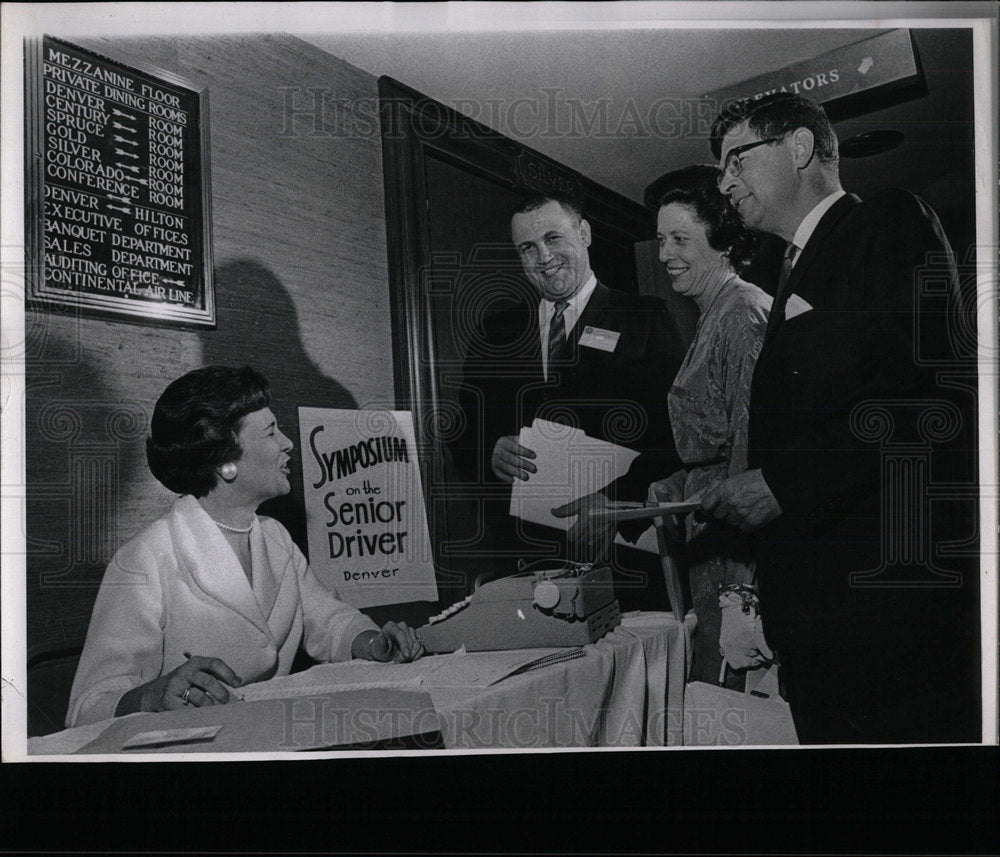 1964 Press Photo Wanda Brechler Denver District Judge  - Historic Images