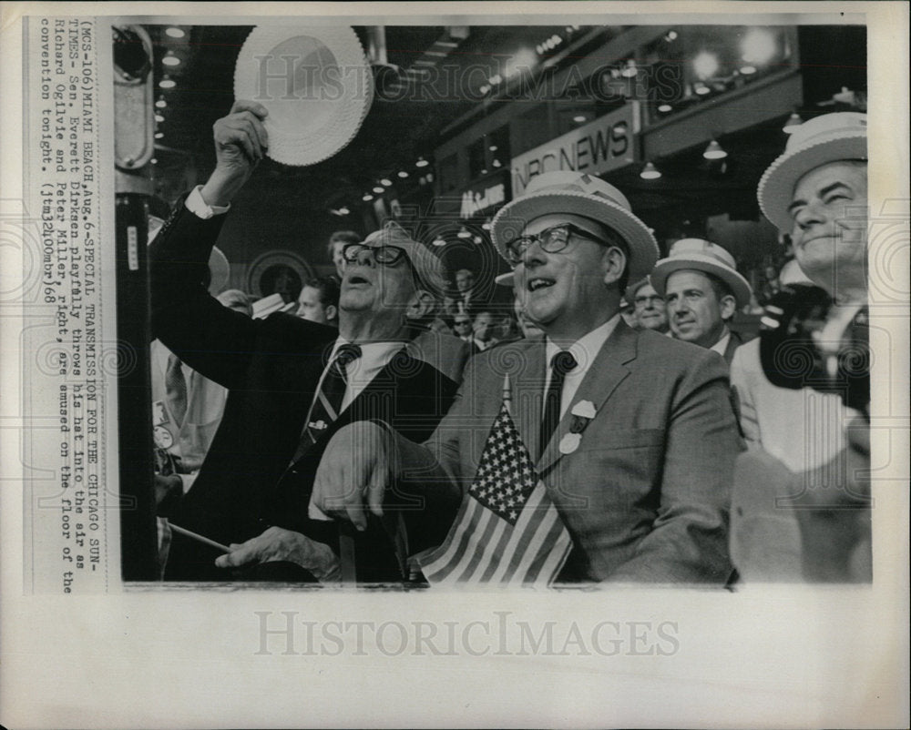 1968 Press Photo Republican National Convention - Historic Images