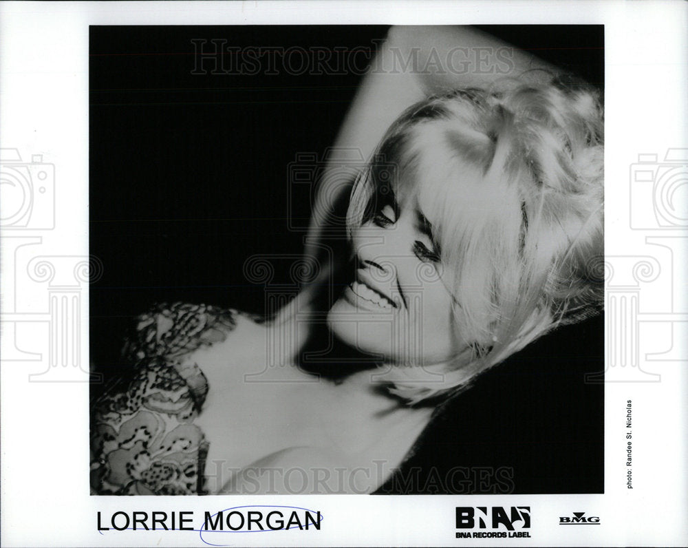 Press PhotoLoretta Lynn &quot;Lorrie&quot; Morgan country singer  - Historic Images