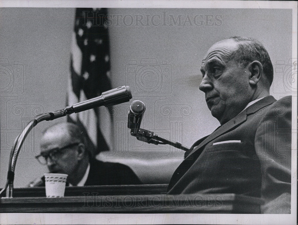 1963 Press Photo Bert M Keating American Politician - Historic Images
