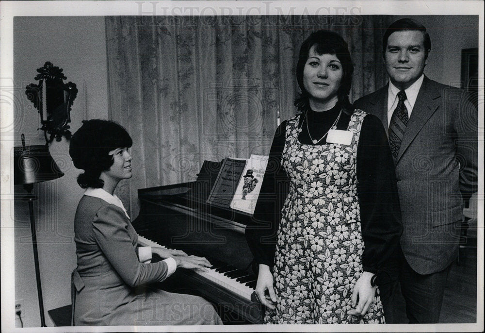1972 Press Photo Regional Winners Mezzo Soprano Haskell - Historic Images