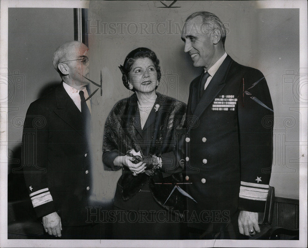 1955 Jacobi Mrs Sidney Chapin William Navy - Historic Images
