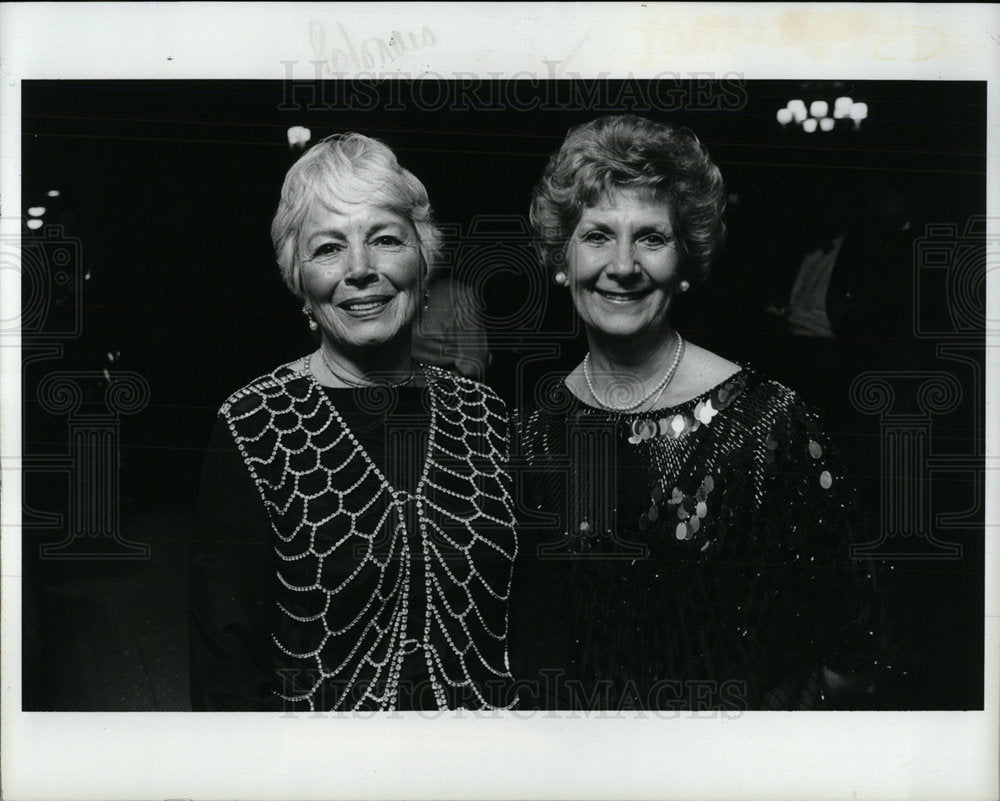 1986 Press Photo Lorraine Schultz Royal Socialite Mich - Historic Images