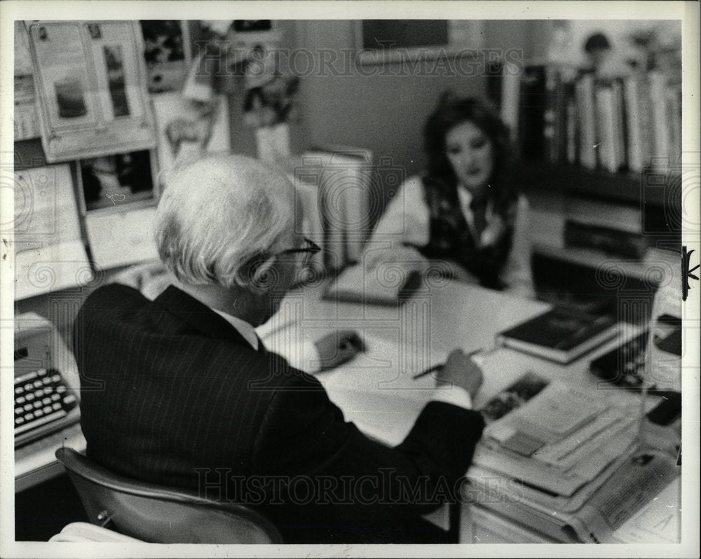 1981 Press Photo Employment - Historic Images