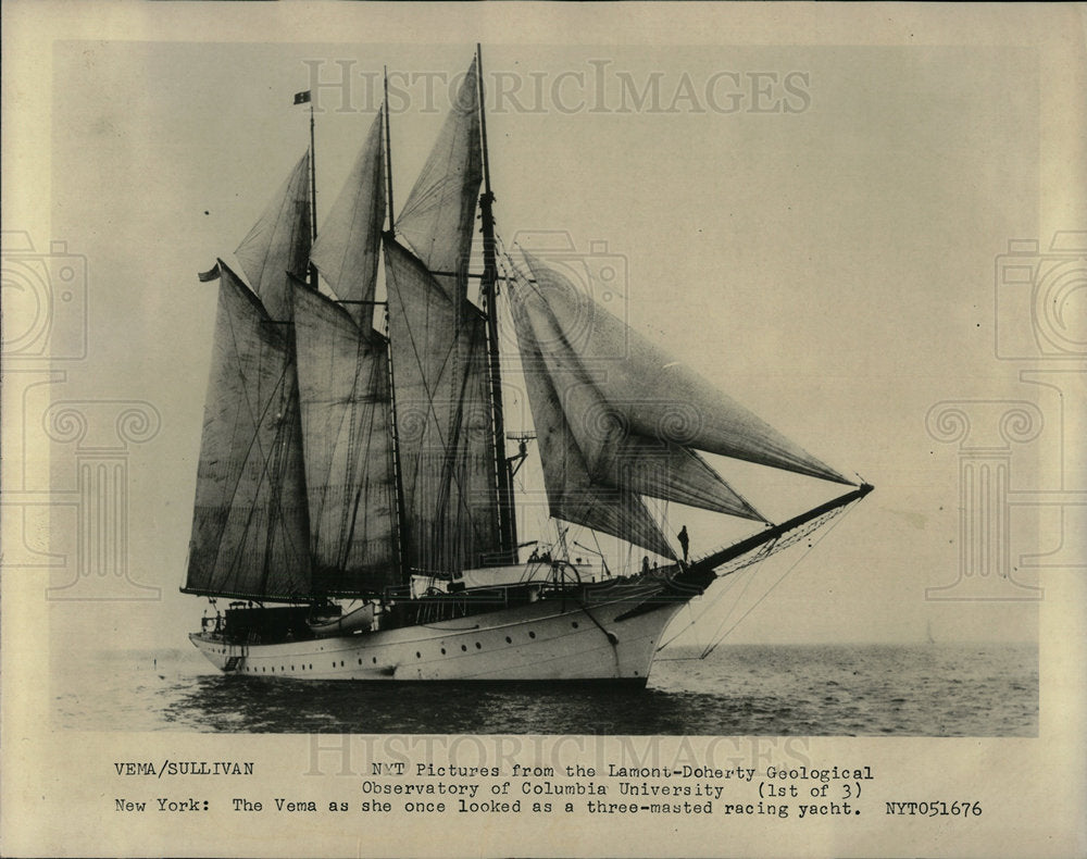 1976 Press Photo Vema (Ship) - Historic Images