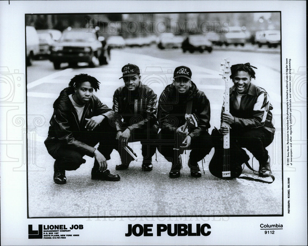1993 Press Photo Joe Public band - Historic Images