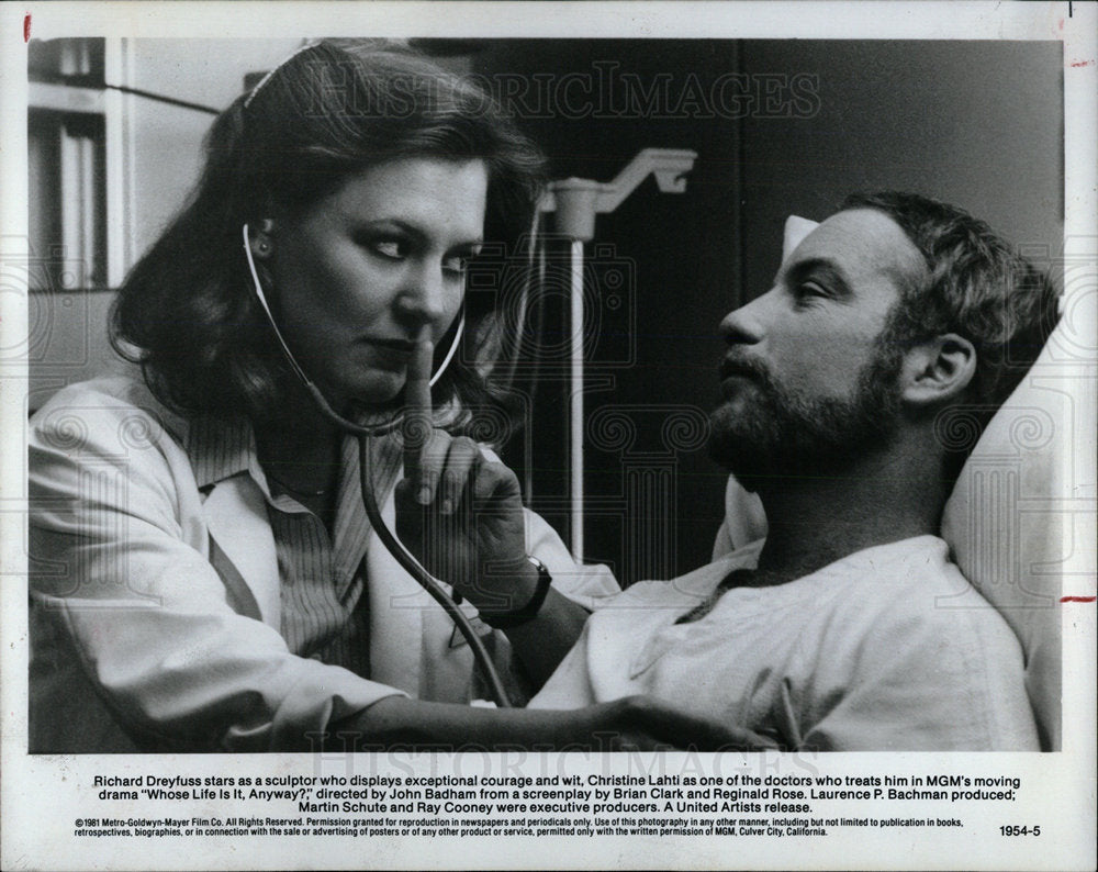 1982 Press Photo Richard Dreyfuss American Actor. - Historic Images