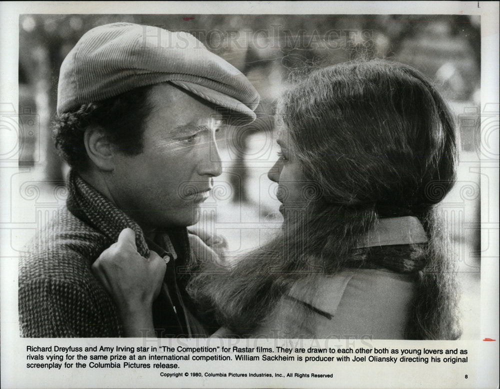 1981 Press Photo Richard Dreyfuss Irving Competition  - Historic Images
